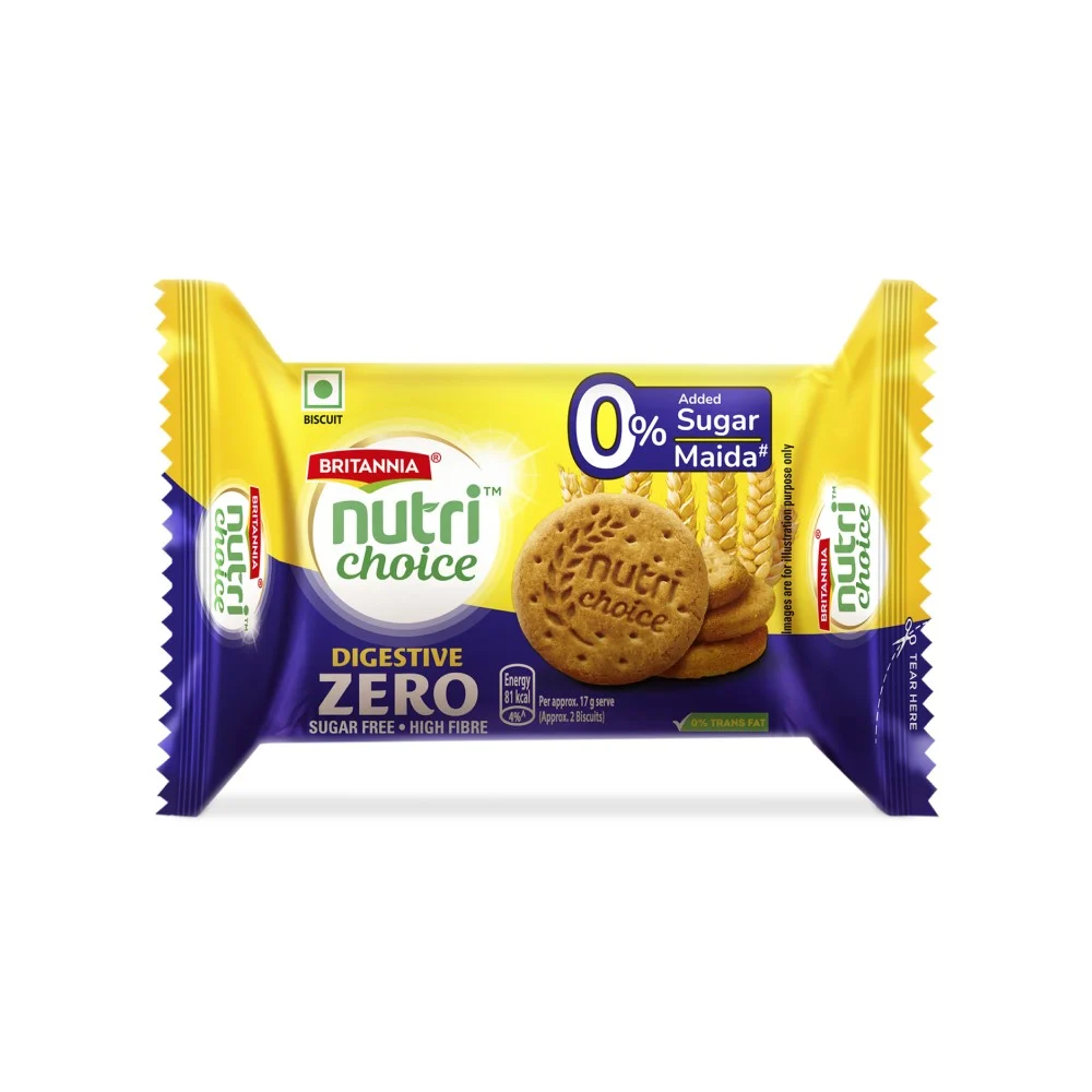 Britannia NutriChoice Digestive Zero Biscuit 91.7g